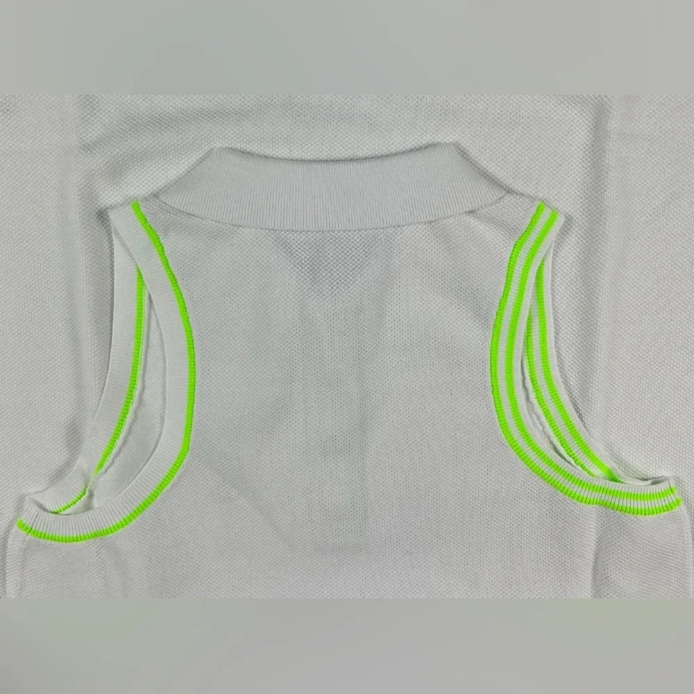 G/FORE G4 Womens Golf Dress Cotton Pique Large White - Picture 4 of 6